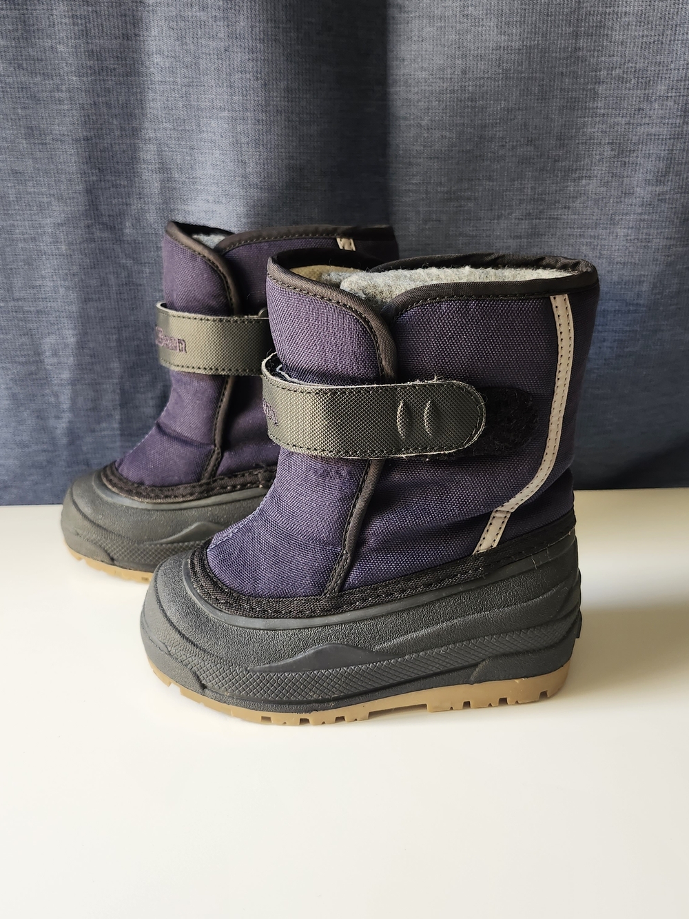 L.L. Bean Toddlers Northwoods Snow Boots Size 8 Toddler Navy Blue | Great Condit